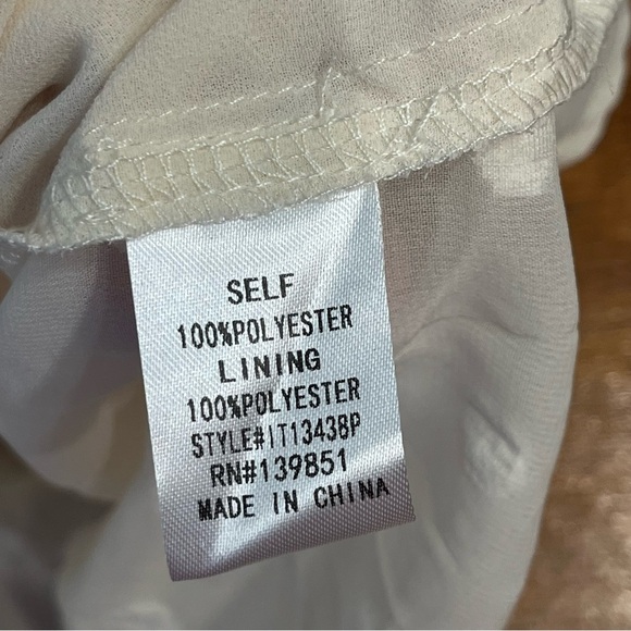 Oddi cream ivory sheer back blouse size 3X - Picture 8 of 8